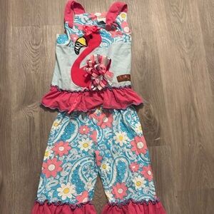 Millie jay flamingo size 4 outfit